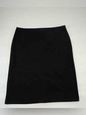NWOT Vince Camuto Solid Black Pencil Skirt Size Medium